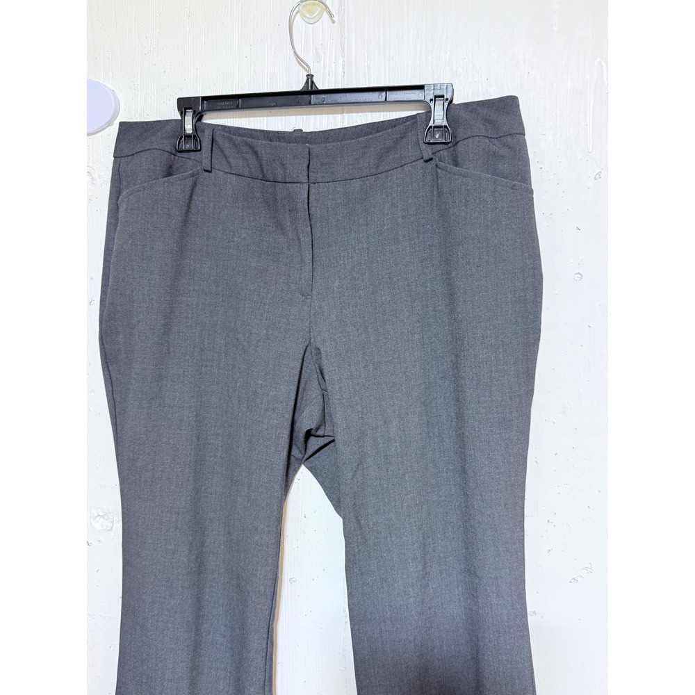 Worthington Petite Modern Fit Dress Pants Charcoal Gray Size 16PS Professional